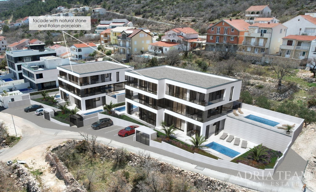 APARTMENT E2 WITH SEA AND MOUNTAIN VIEW - VINJERAC