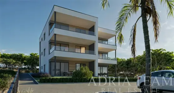 APARTMENT S2 – GROUND FLOOR WITH GARDEN – MANDRE, PAG property for sale