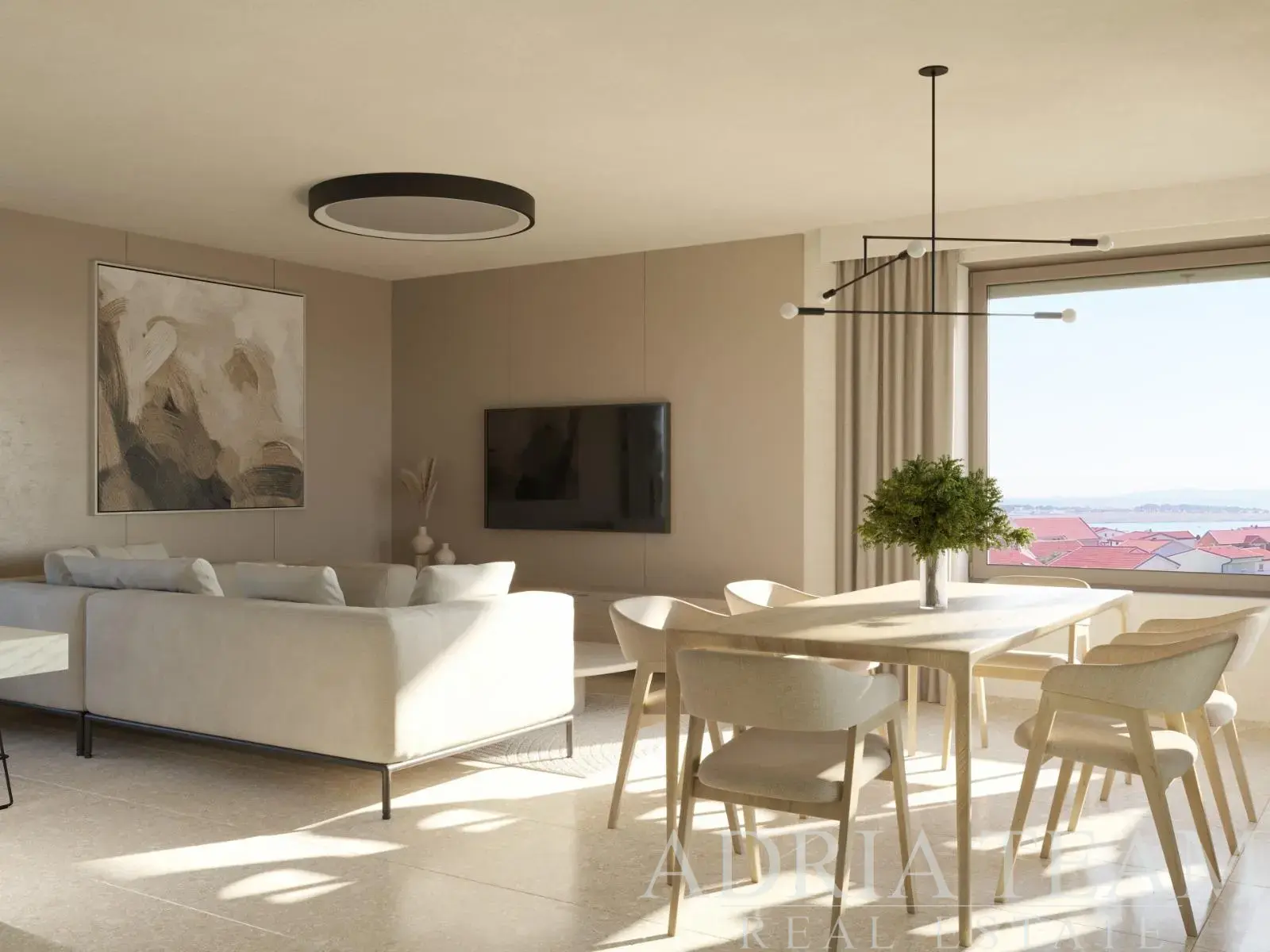 PENTHOUSE WITH A STUNNING SEA VIEW – POVLJANA, PAG