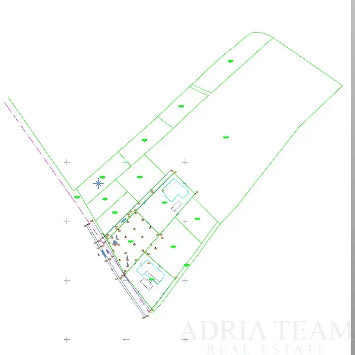 ATTRACTIVE BUILDING LAND WITH CONCEPTUAL DESIGN – MOLAT, BREGULJE