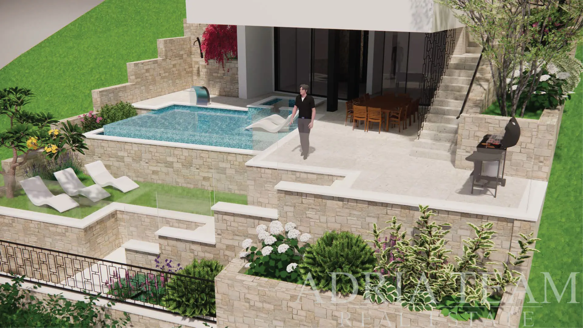 EXCLUSIVE BUILDING PLOT WITH LUXURY VILLA PROJECT – RTINA, ZADAR