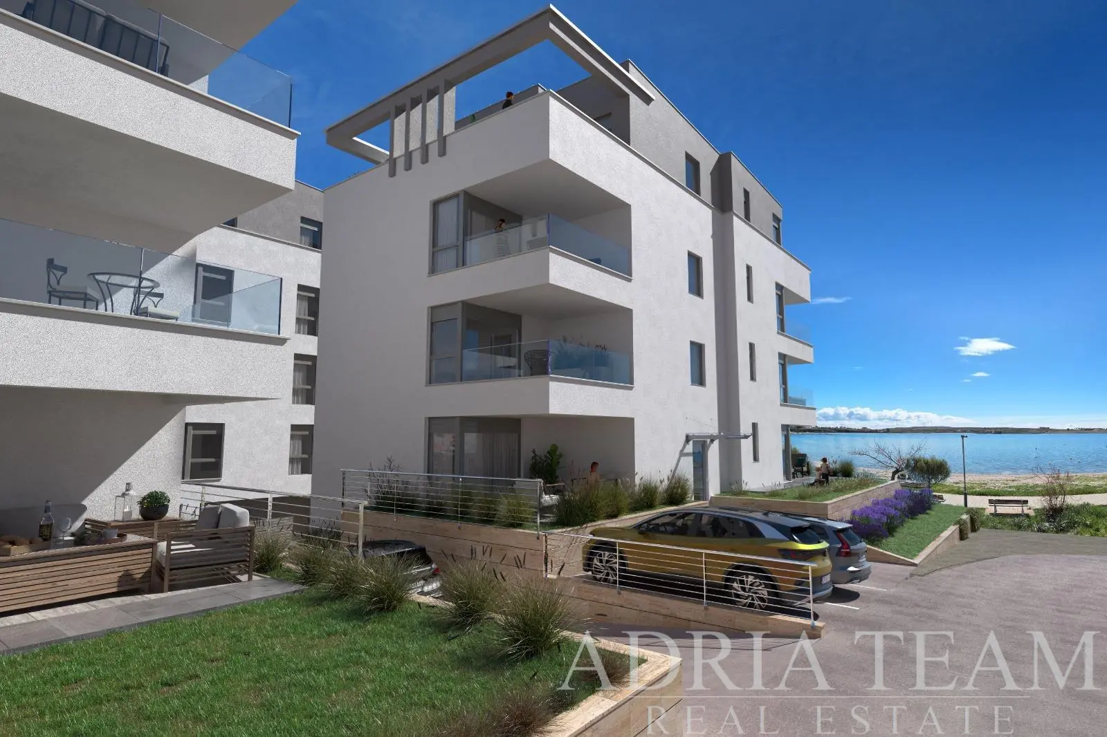 1-BEDROOM + LIVING ROOM WITH BALCONY + IDEAL FOR RENTAL – POVLJANA, PAG