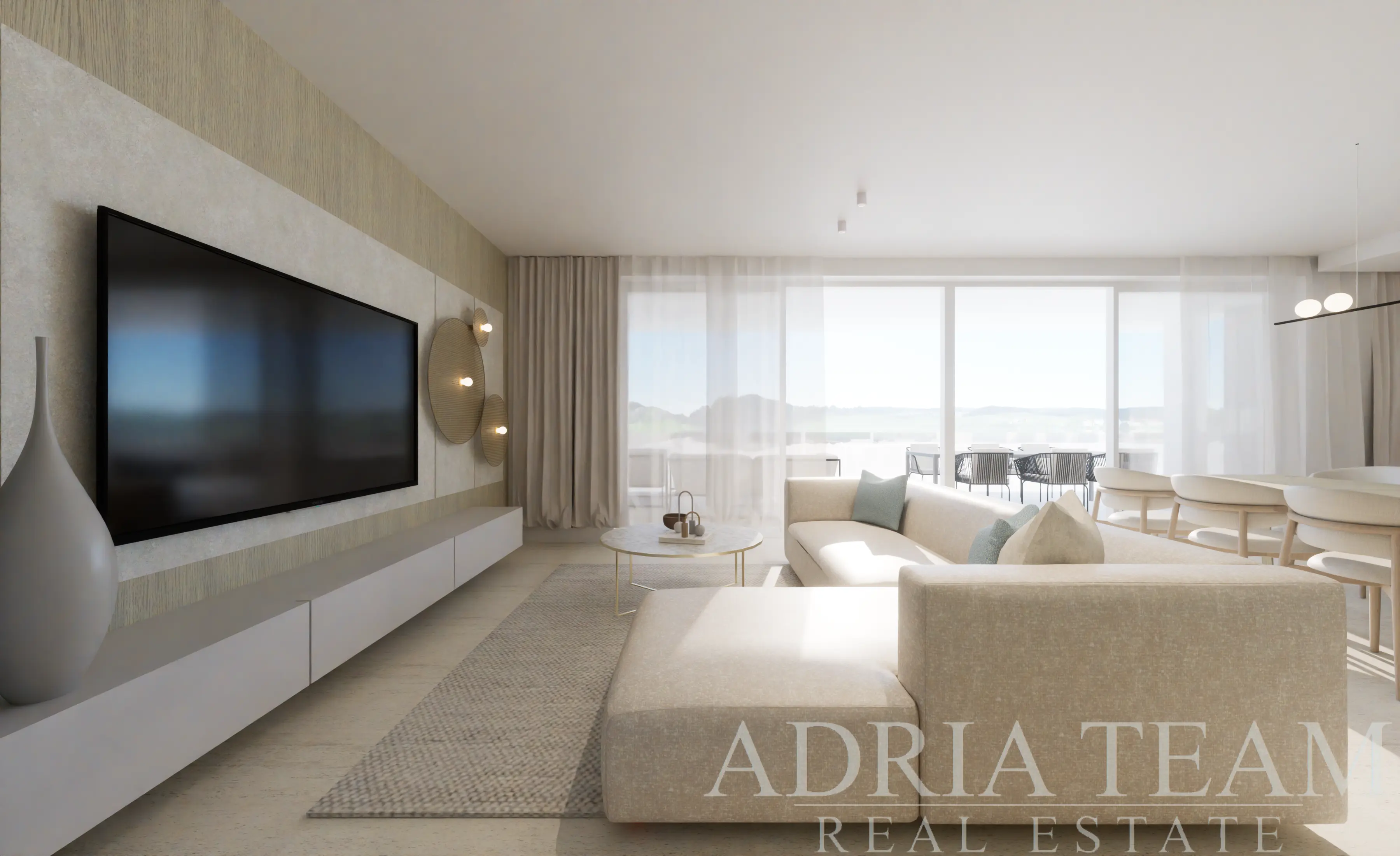 Luxury penthouse with rooftop terrace – seafront – Zaton