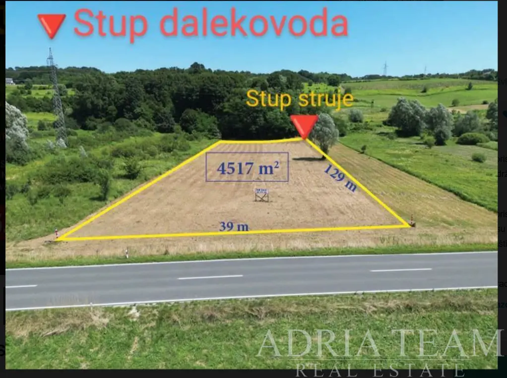 INVESTMENT LAND WITH DEVELOPMENT POTENTIAL – ZABOK
