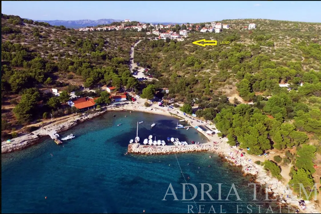 BUILDING PLOT WITH VALID BUILDING PERMIT AND PANORAMIC SEA VIEW – MURTER