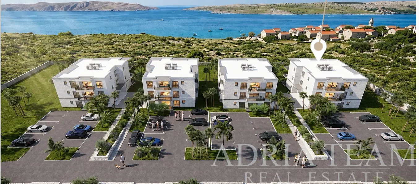 EXCLUSIVE INVESTMENT OPPORTUNITY – COMPLETE RESIDENTIAL DEVELOPMENT PROJECT WITH BUILDING PERMITS – POVLJANA, PAG ISLAND