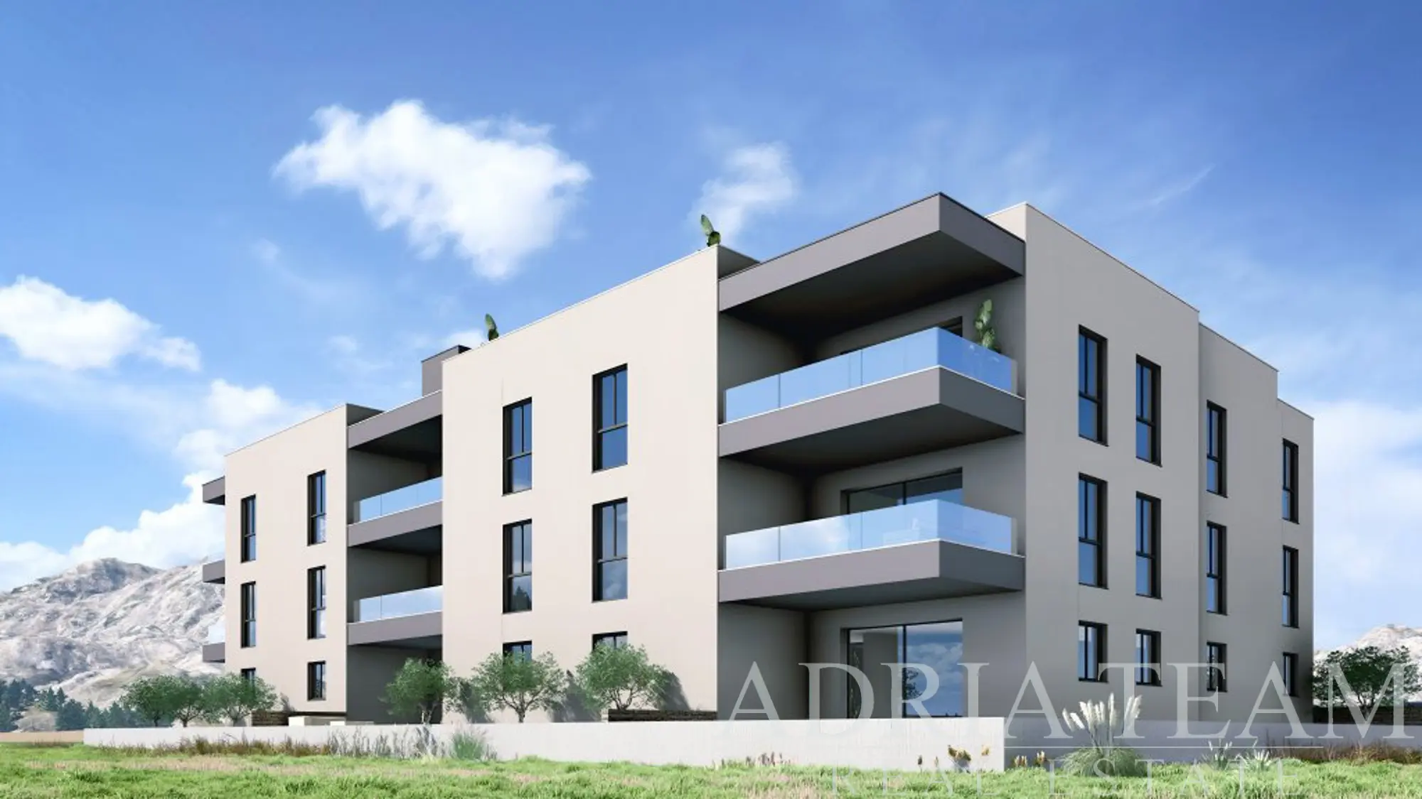 MODERN TWO-BEDROOM APARTMENT WITH COVERED TERRACE IN A NEW DEVELOPMENT – PRIVLAKA, SABUNIKE